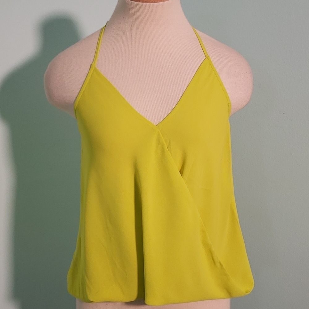 Green‎ summer blouse,  small, by Novah. Lovely top, fresh up your shorts.